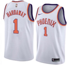 Suns #1 Anfernee Hardaway Jersey -White PHOENIX