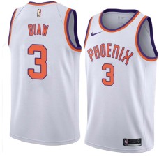 Suns #3 Boris Diaw Jersey -White PHOENIX