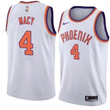 Suns #4 Kyle Macy Jersey -White PHOENIX