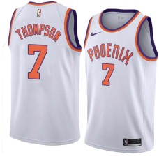 Suns #7 Bernard Thompson Jersey -White PHOENIX