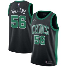 Boston Celtics #56 Sean Williams Jersey -Black