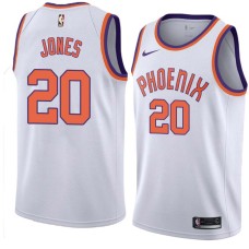 Suns #20 Jumaine Jones Jersey -White PHOENIX