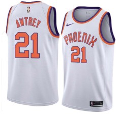 Suns #21 Dennis Awtrey Jersey -White PHOENIX