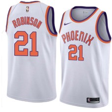 Suns #21 Truck Robinson Jersey -White PHOENIX