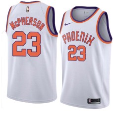 Suns #23 Paul McPherson Jersey -White PHOENIX