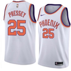 Suns #25 Phil Pressey Jersey -White PHOENIX