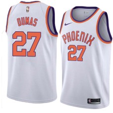 Suns #27 Tony Dumas Jersey -White PHOENIX