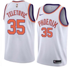 Suns #35 Mirza Teletovic Jersey -White PHOENIX