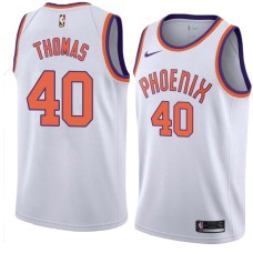 Suns #40 Joe Thomas Jersey -White PHOENIX