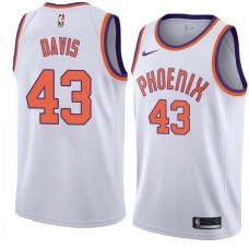 Suns #43 Mark Davis Jersey -White PHOENIX