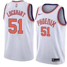 Suns #51 Ian Lockhart Jersey -White PHOENIX