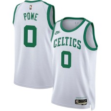 Boston Celtics #0 Leon Powe Jersey -White Classic