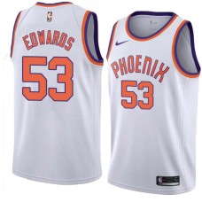 Suns #53 James Edwards Jersey -White PHOENIX