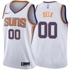 SUNS #00 Tony Delk Jersey -White