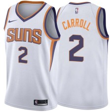 SUNS #2 Joe Barry Carroll Jersey -White