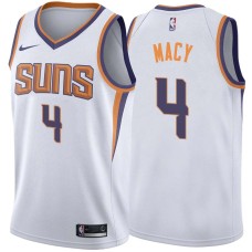 SUNS #4 Kyle Macy Jersey -White