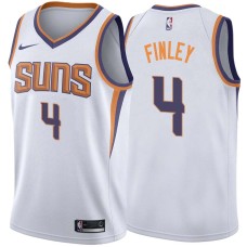 SUNS #4 Michael Finley Jersey -White