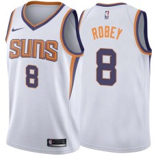 SUNS #8 Rick Robey Jersey -White