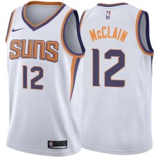 SUNS #12 Ted McClain Jersey -White