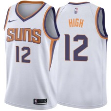 SUNS #12 Johnny High Jersey -White