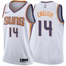 SUNS #14 Scott English Jersey -White