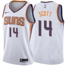 SUNS #14 Alvin Scott Jersey -White