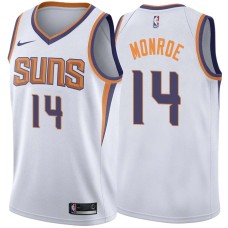 SUNS #14 Greg Monroe Jersey -White