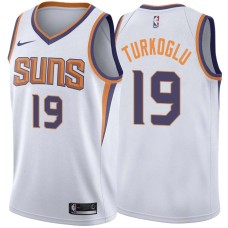 SUNS #19 Hedo Turkoglu Jersey -White