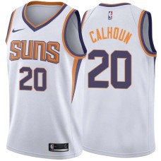 SUNS #20 Corky Calhoun Jersey -White