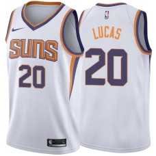 SUNS #20 Maurice Lucas Jersey -White