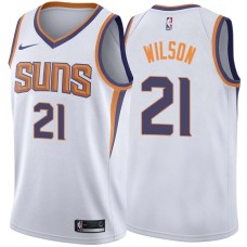 SUNS #21 George Wilson Jersey -White