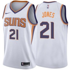 SUNS #21 Dwayne Jones Jersey -White