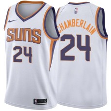 SUNS #24 Bill Chamberlain Jersey -White