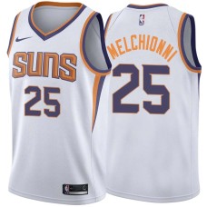 SUNS #25 Gary Melchionni Jersey -White