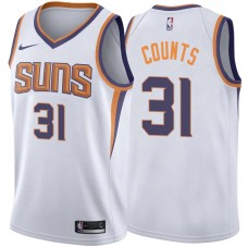 SUNS #31 Mel Counts Jersey -White