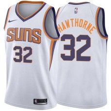 SUNS #32 Nate Hawthorne Jersey -White