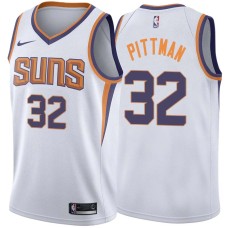 SUNS #32 Charles Pittman Jersey -White