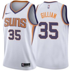 SUNS #35 Armen Gilliam Jersey -White