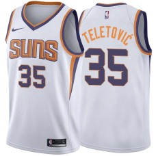 SUNS #35 Mirza Teletovic Jersey -White