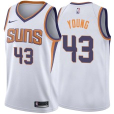 SUNS #43 Michael Young Jersey -White