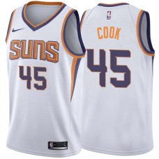 SUNS #45 Jeff Cook Jersey -White