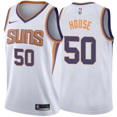 SUNS #50 Eddie House Jersey -White