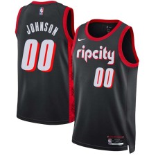 Portland Trail Blazers #00 Ken Johnson Jersey -2021-2022 ripcity