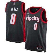 Portland Trail Blazers #0 Fred Jones Jersey -2021-2022 ripcity