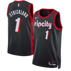 Portland Trail Blazers #1 Rod Strickland Jersey -2021-2022 ripcity