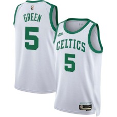 Boston Celtics #5 Gerald Green Jersey -White Classic