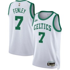 Boston Celtics #7 Warren Fenley Jersey -White Classic