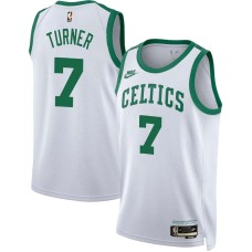 Boston Celtics #7 Andre Turner Jersey -White Classic