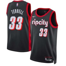 Portland Trail Blazers #33 Ira Terrell Jersey -2021-2022 ripcity