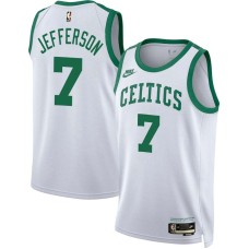 Boston Celtics #7 Al Jefferson Jersey -White Classic